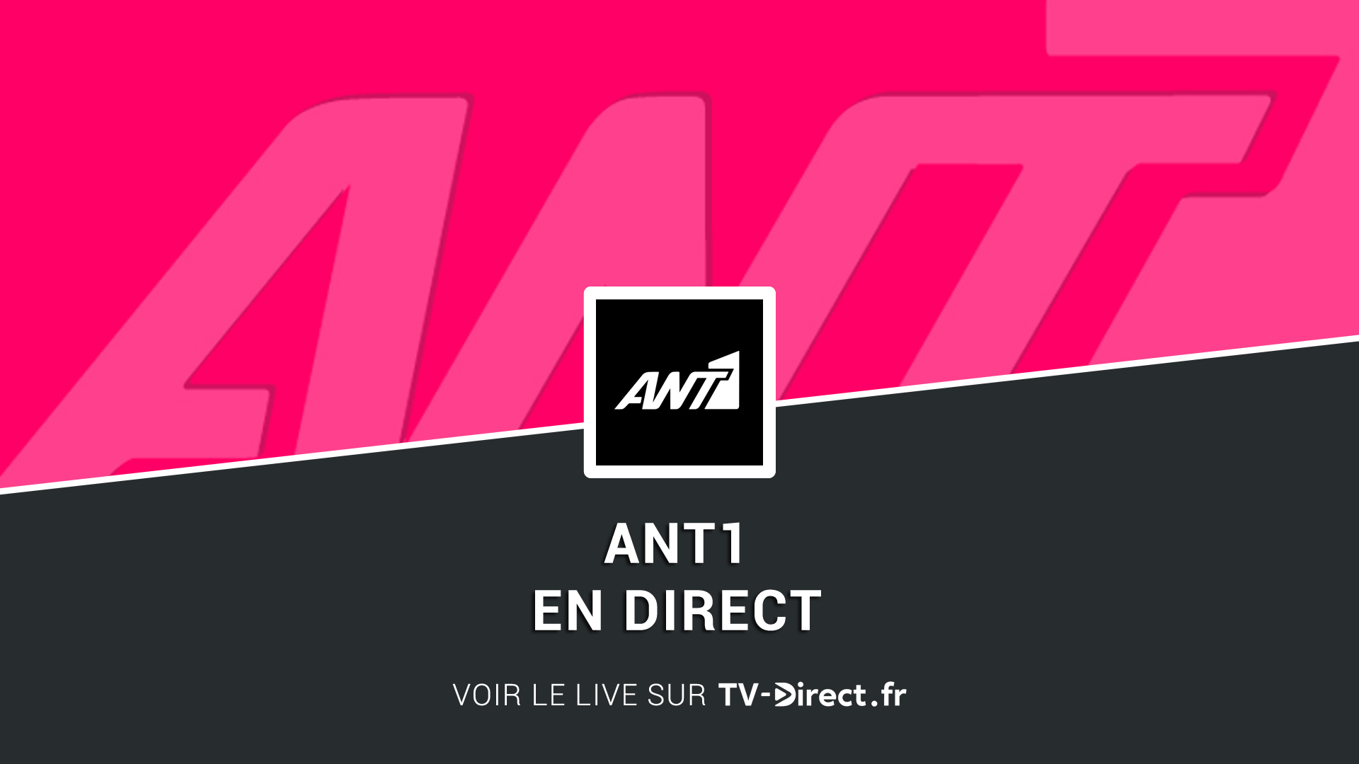 ANT1 TV Direct - Regarder ANT1 live sur internet
