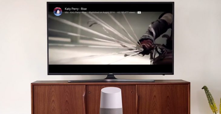TV direct sur Google Home
