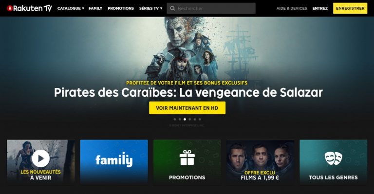 Wuaki TV gratuit en France sur certain film streaming
