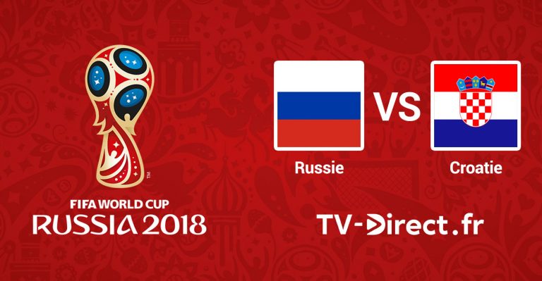 Coupe du Monde 2018 : Russie / Croatie en live streaming sur internet