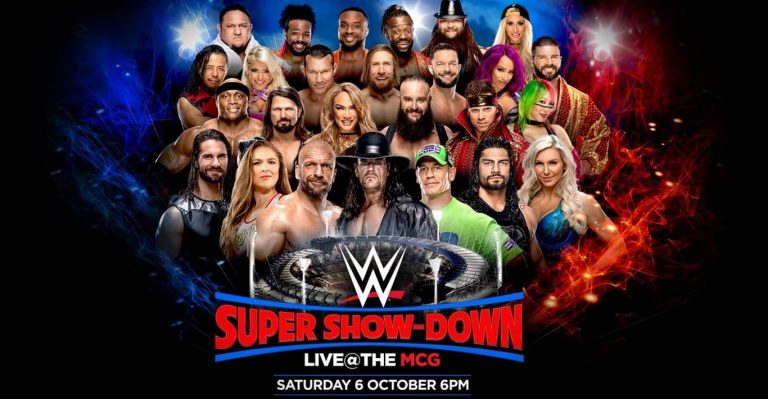Suivez le live du WWE Super Show-Down 2018 le 6 octobre