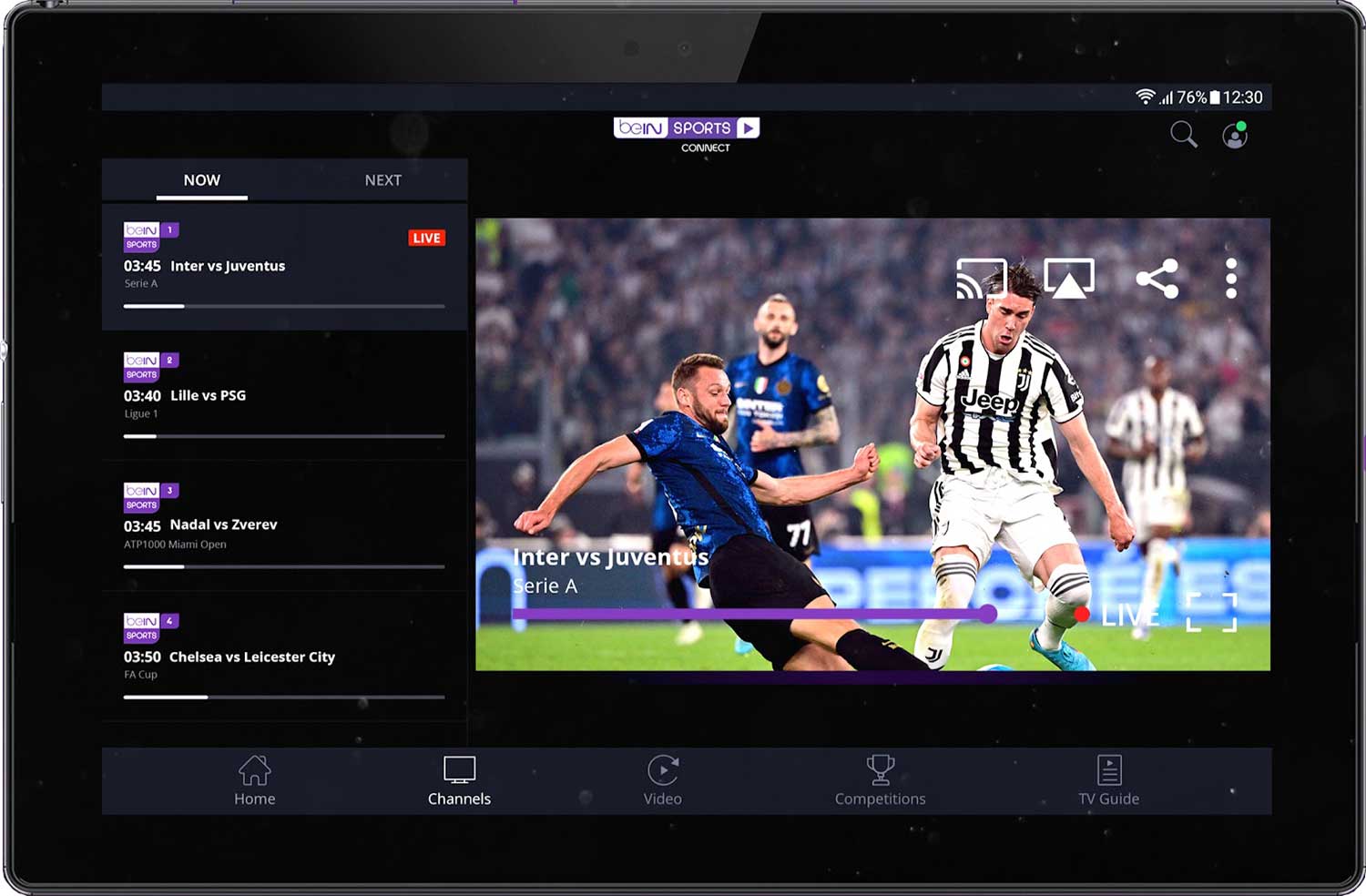 Bein Sport Mobile Application