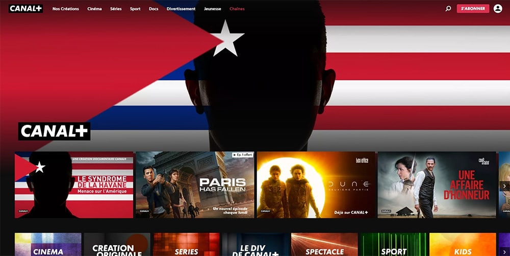 Canal+ live sur MyCanal
