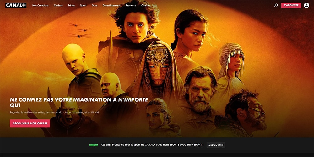 MyCanal plateforme