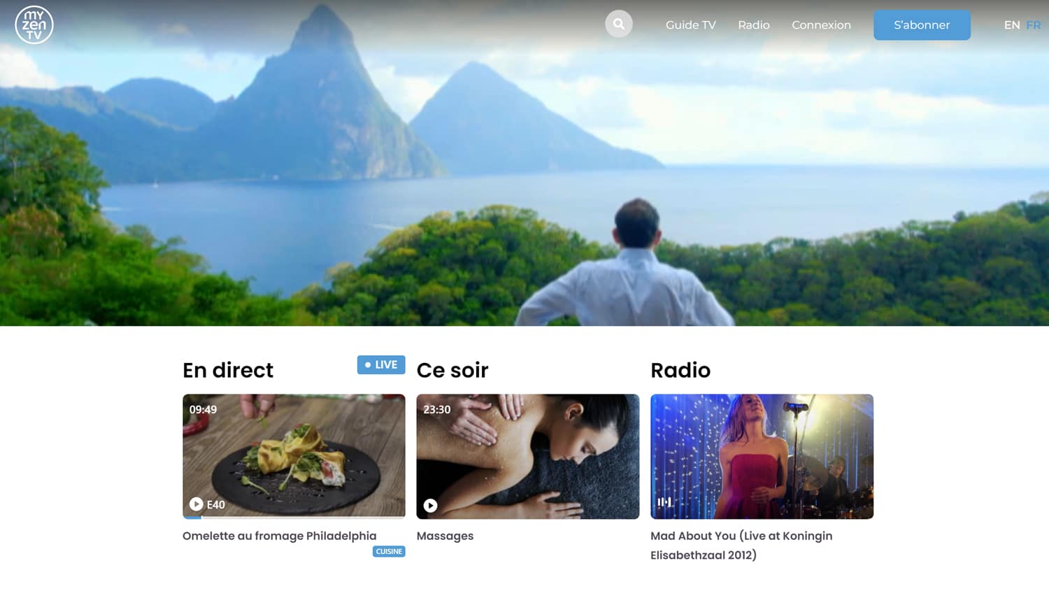 MyZen TV direct et replay