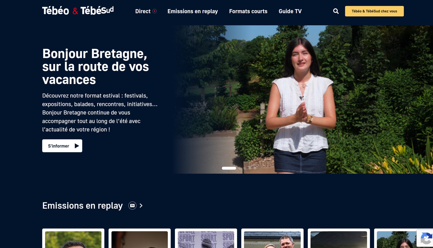 Site officiel Tébéo