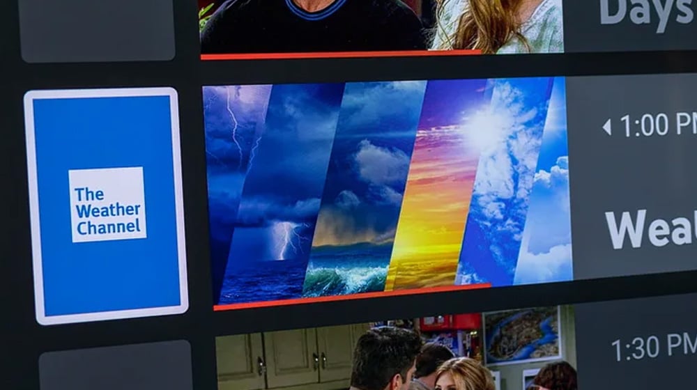 The Weather Channel sur Youtube TV
