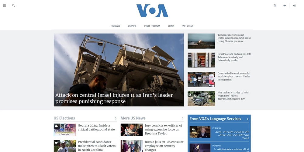 VOA chaine TV d'information