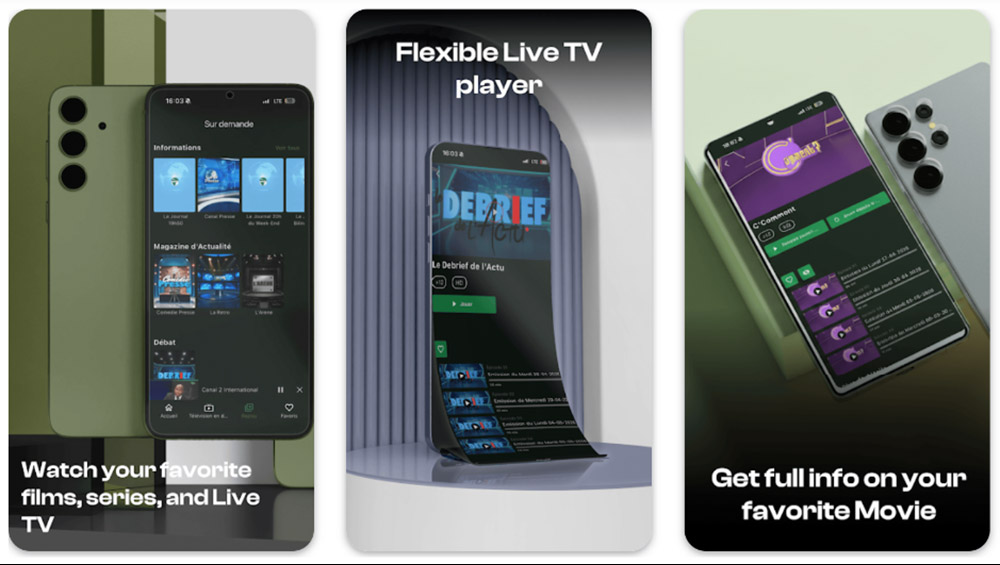 Application mobile CANAL2+