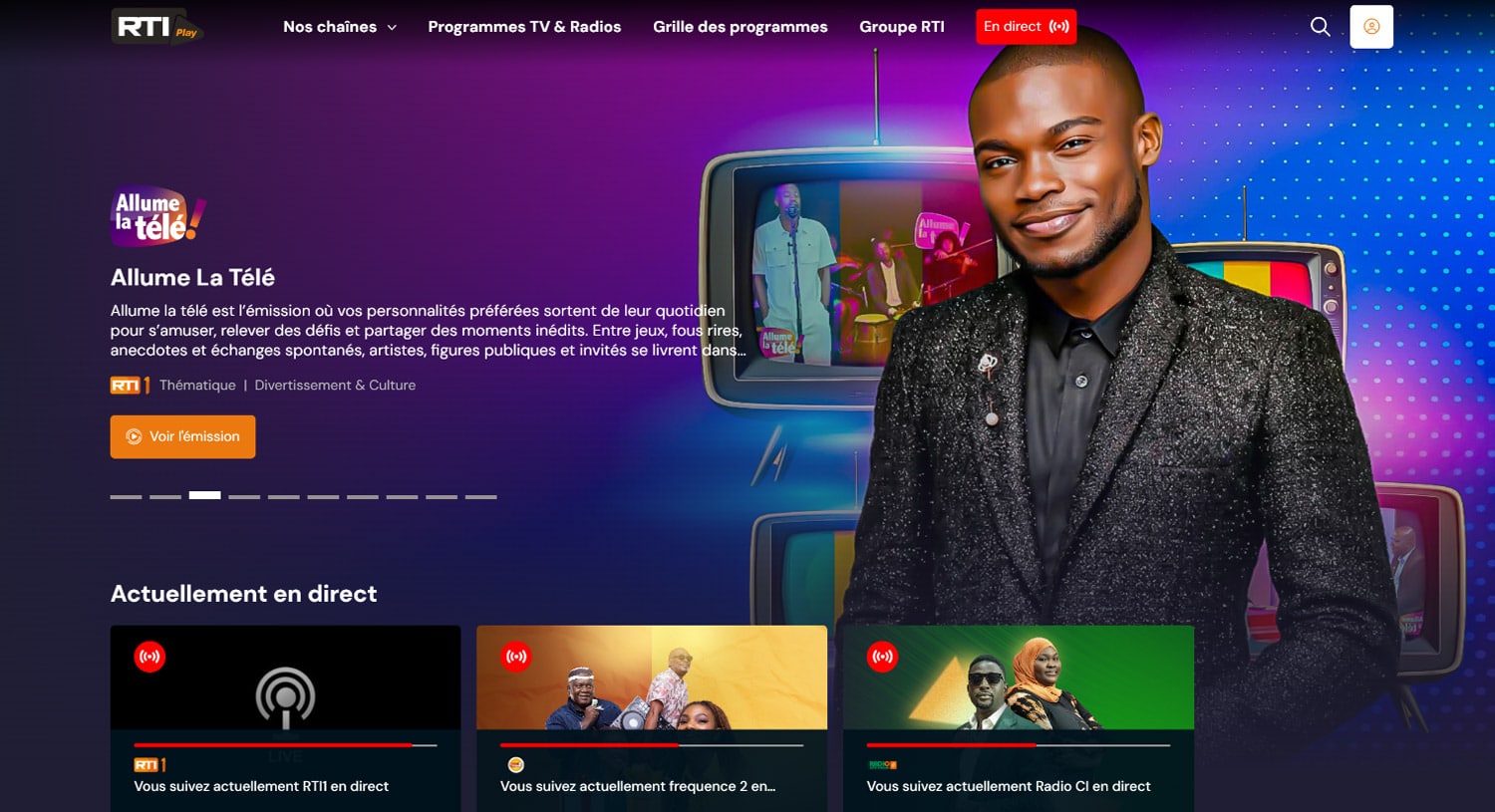Plateforme de streaming RTI Play