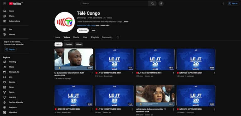 Méthodes pour regarder Télé Congo en direct depuis la France