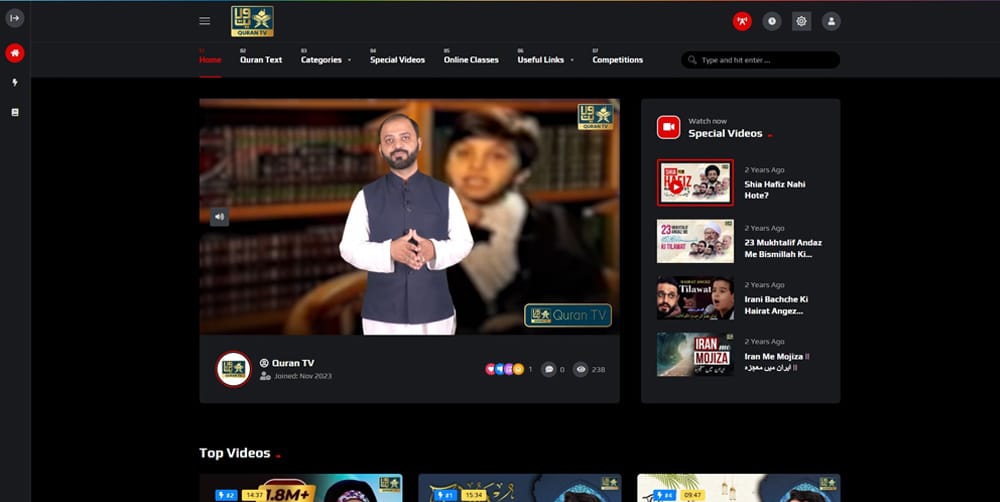 Quran TV en live streaming gratuit