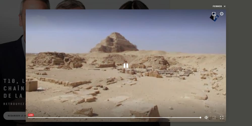 Direct en ligne de T18 TV