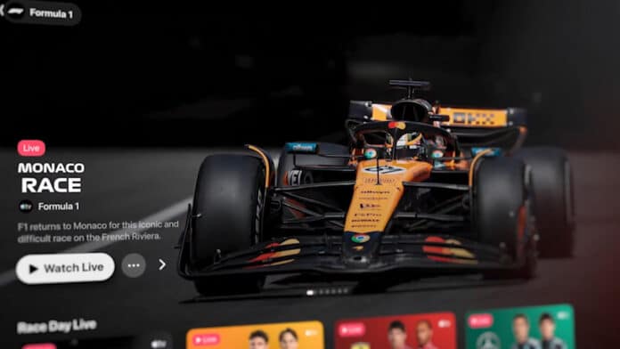 Apple TV décroche l’exclu F1 aux États-Unis dès 2026 et dévoile sa nouvelle interface de diffusion