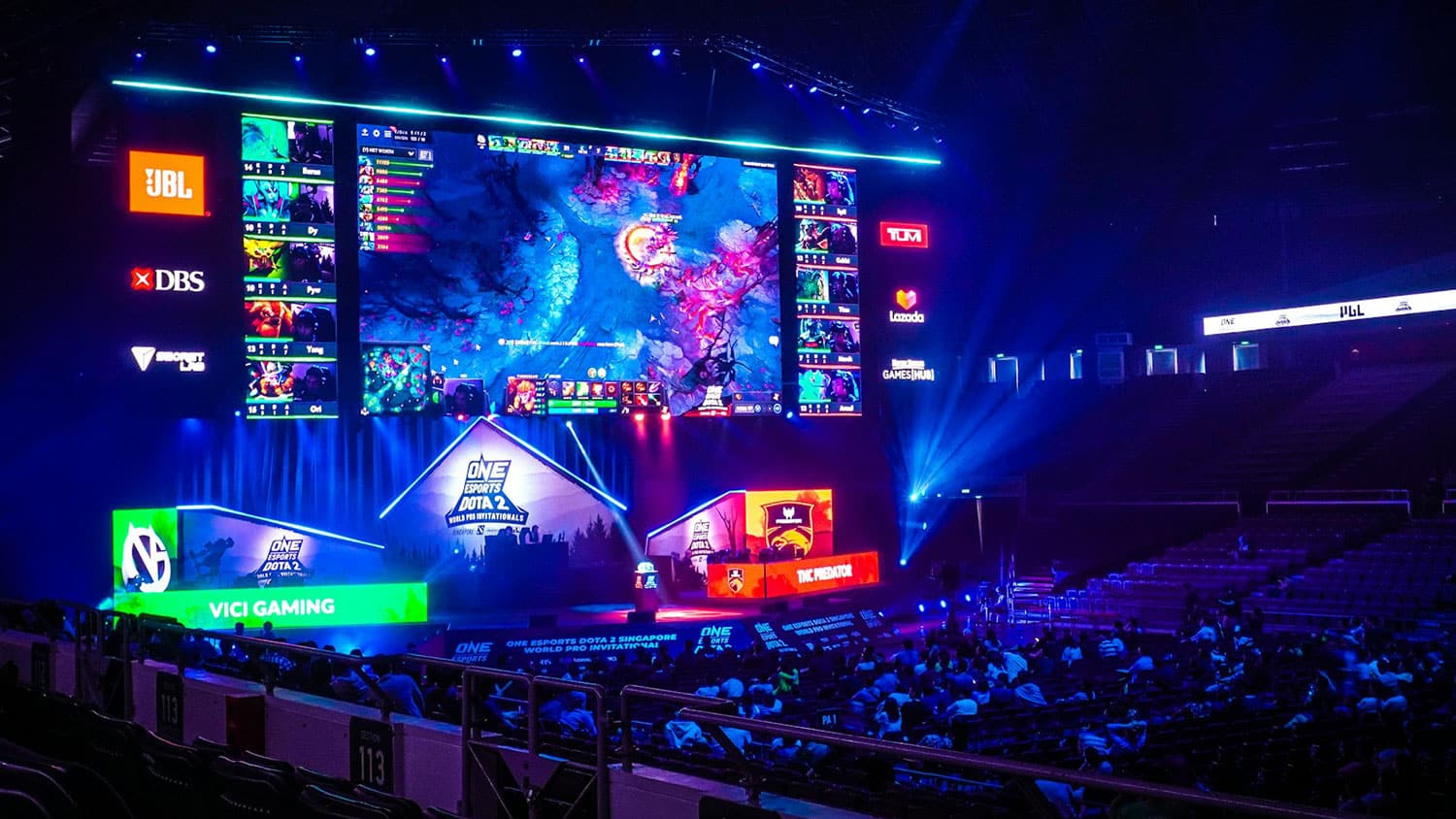 Compétition eSport en direct