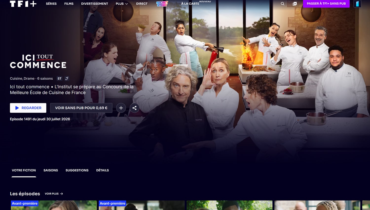 Ici tout commence en replay gratuit sur TF1+