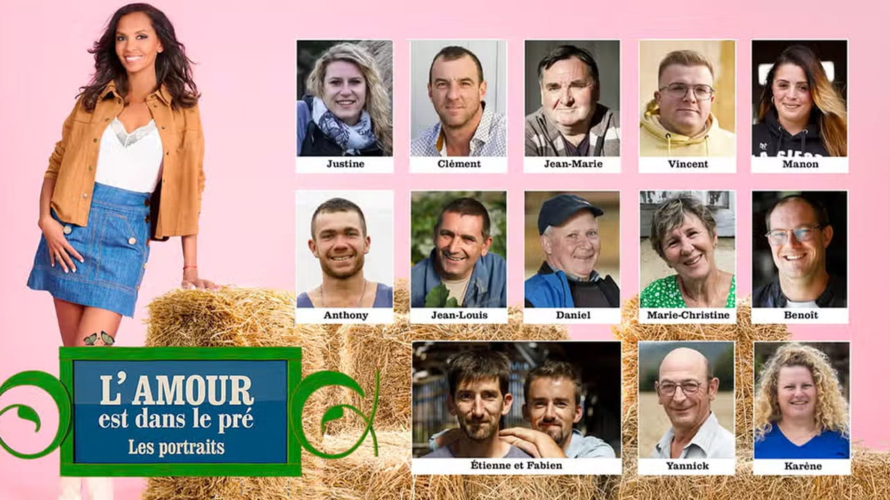 Candidats dans L'amour est dans le pré 2026
