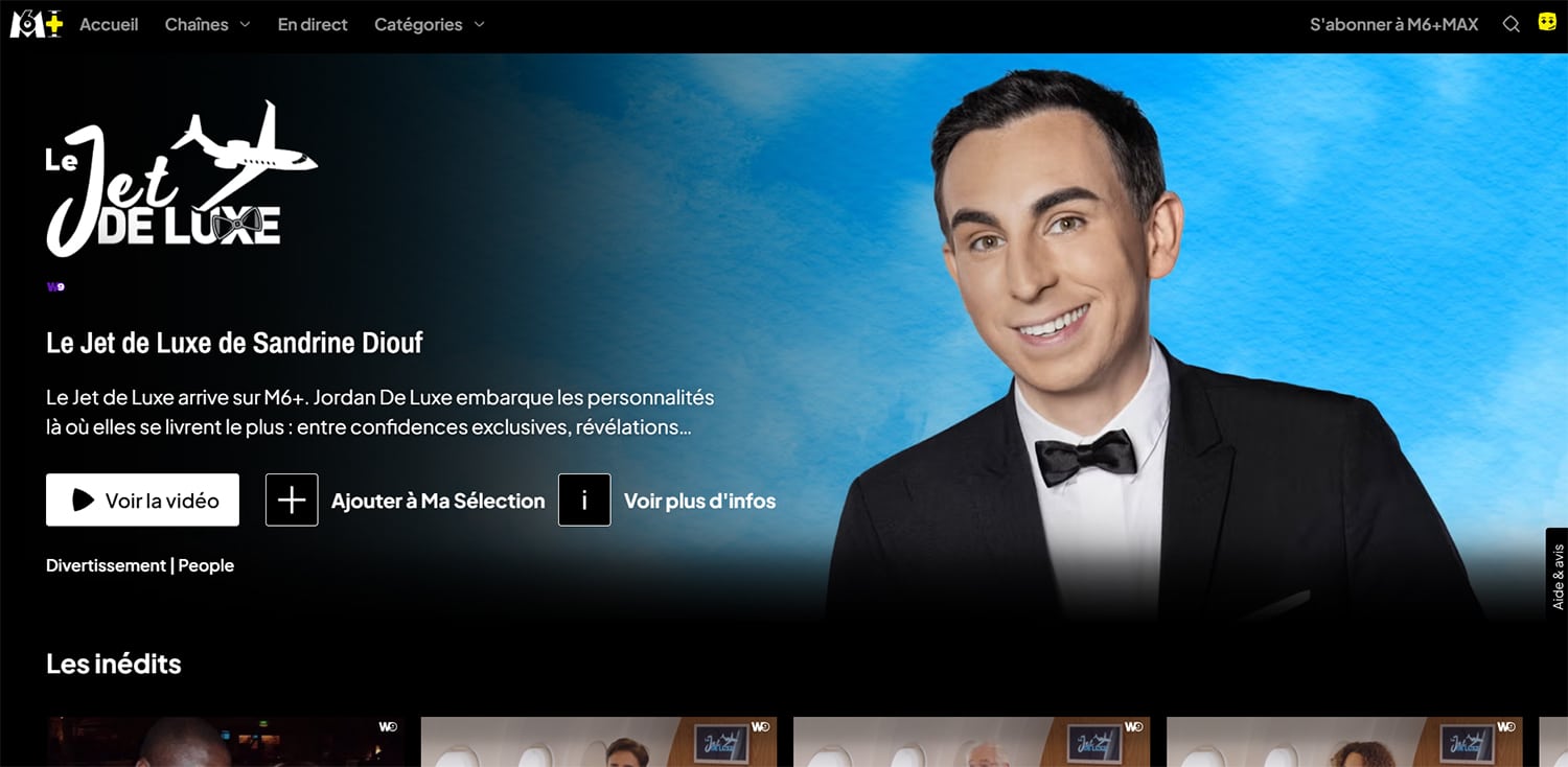 Le Jet de Luxe en replay gratuit sur M6+