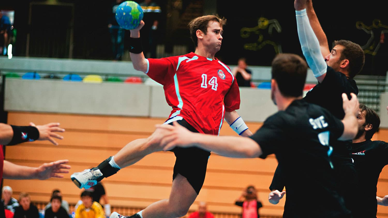 Match de handball en direct