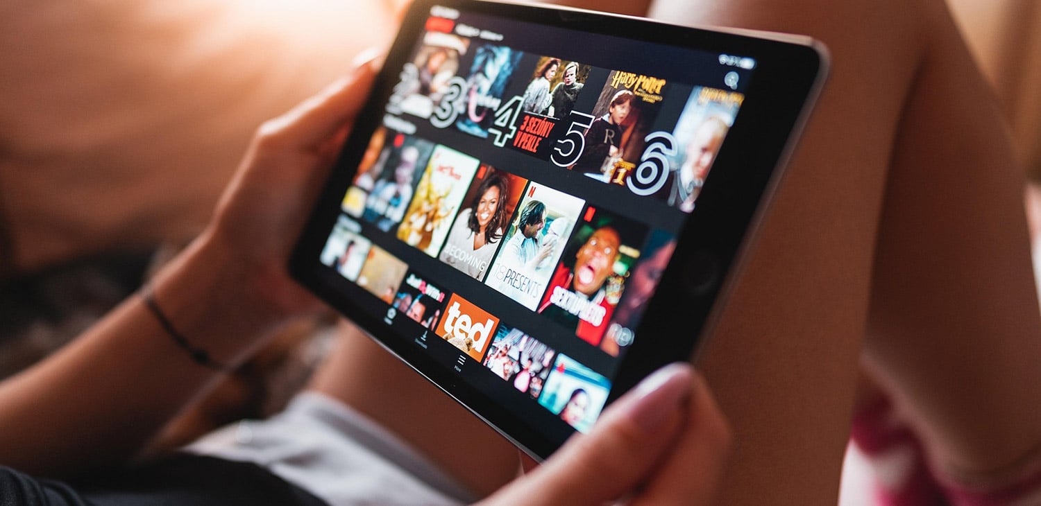 Plateforme de streaming Netflix