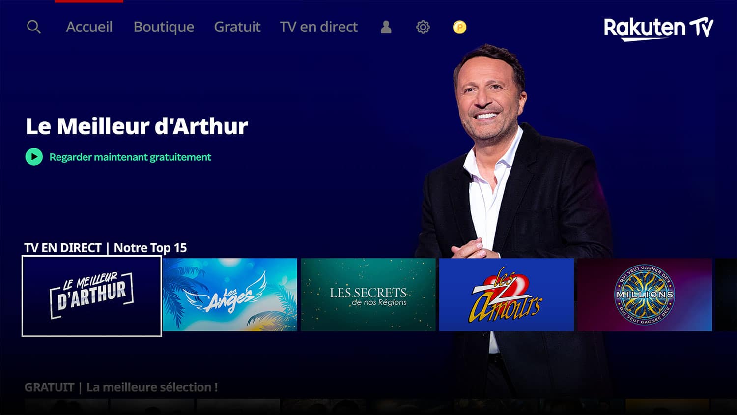 Plateforme Rakuten TV