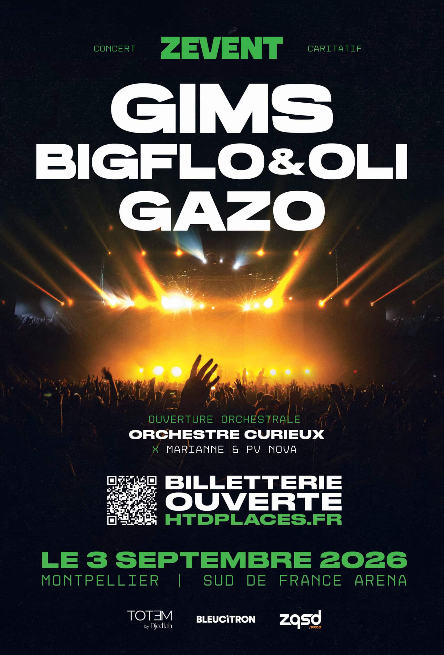 ZEvent 2026 concert d'ouverture