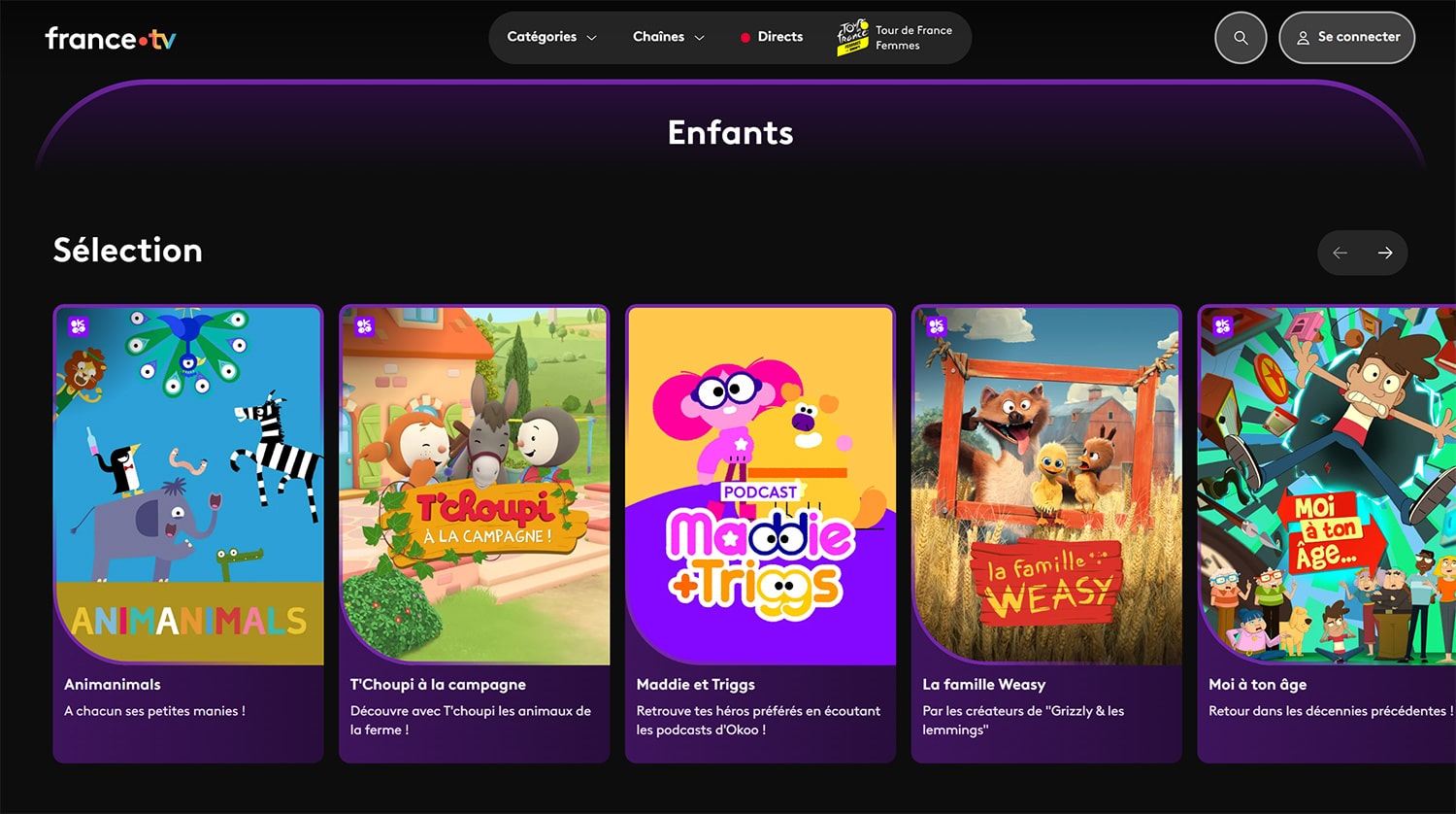 Dessins animés pour enfants Okoo sur France.tv